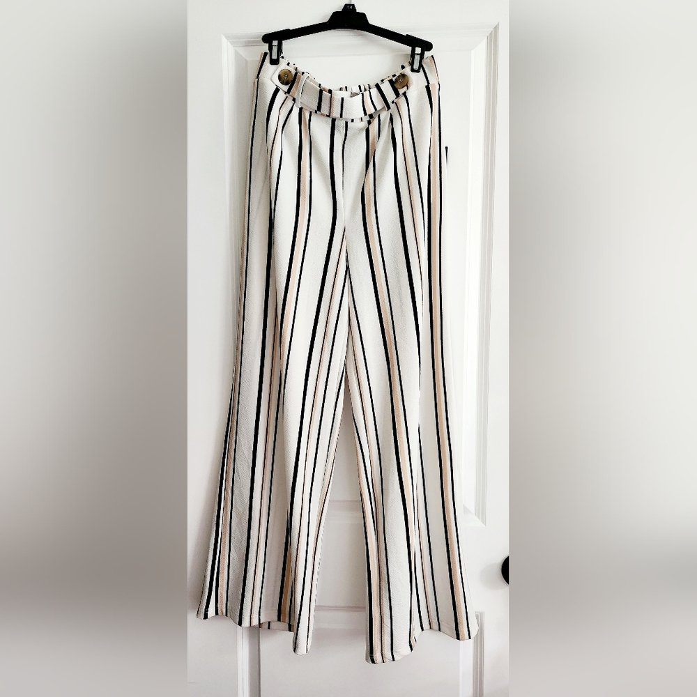 NWT Sweet Rain Striped Pants Size Large